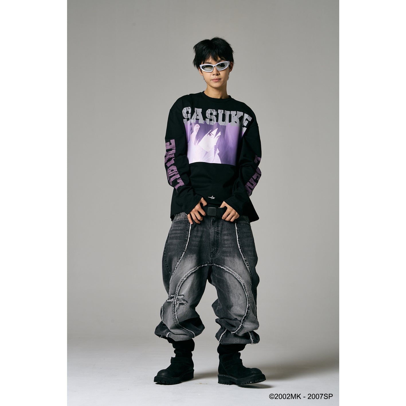 【PRE ORDER】SASUKE LONG SLEEVE T-SHIRTS / BLACK