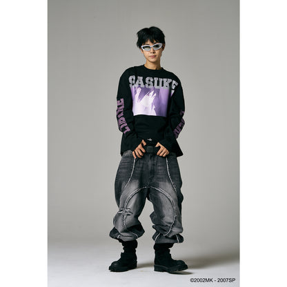 【PRE ORDER】SASUKE LONG SLEEVE T-SHIRTS / BLACK