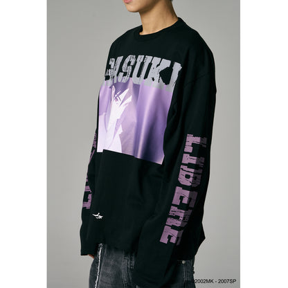 【PRE ORDER】SASUKE LONG SLEEVE T-SHIRTS / BLACK
