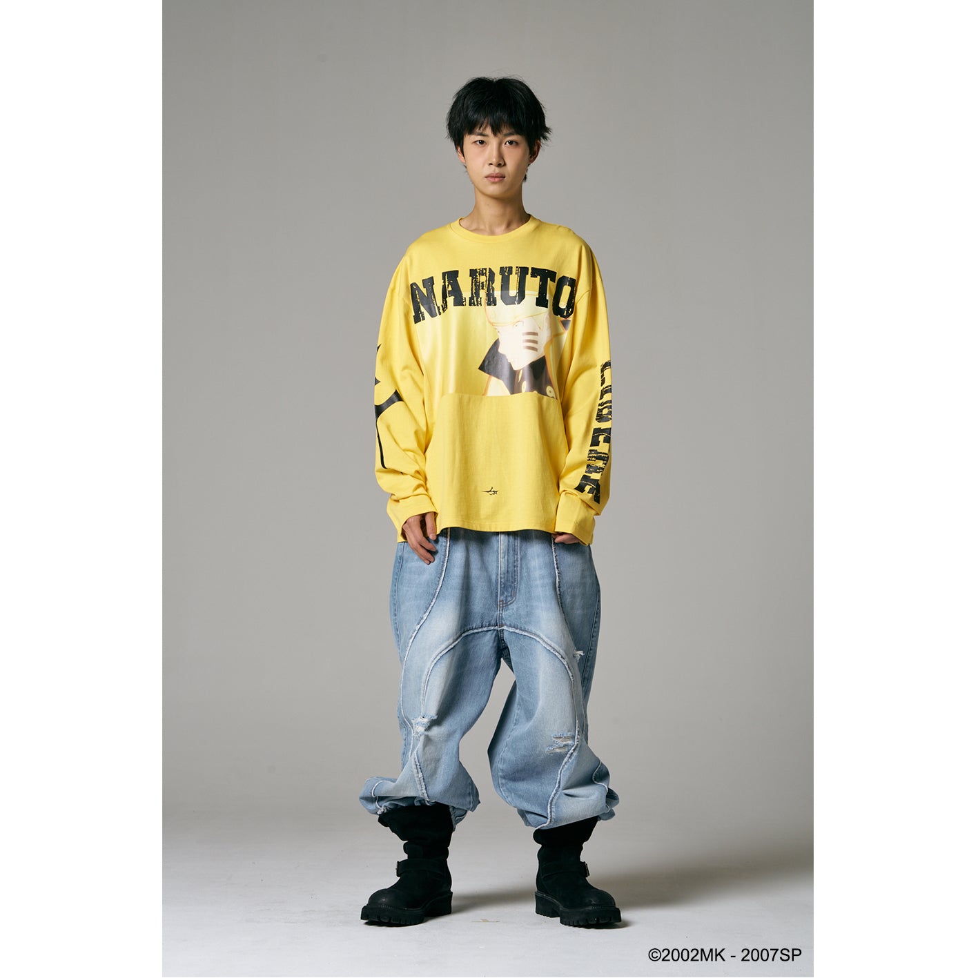 NARUTO LONG SLEEVE T-SHIRTS / YELLOW – LIBERE