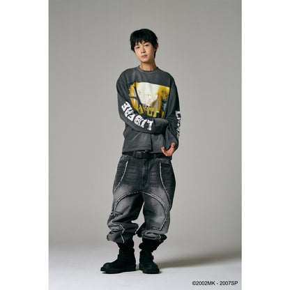 【PRE ORDER】JOINT BATTLE LONG SLEEVE T-SHIRTS / DARK GRAY