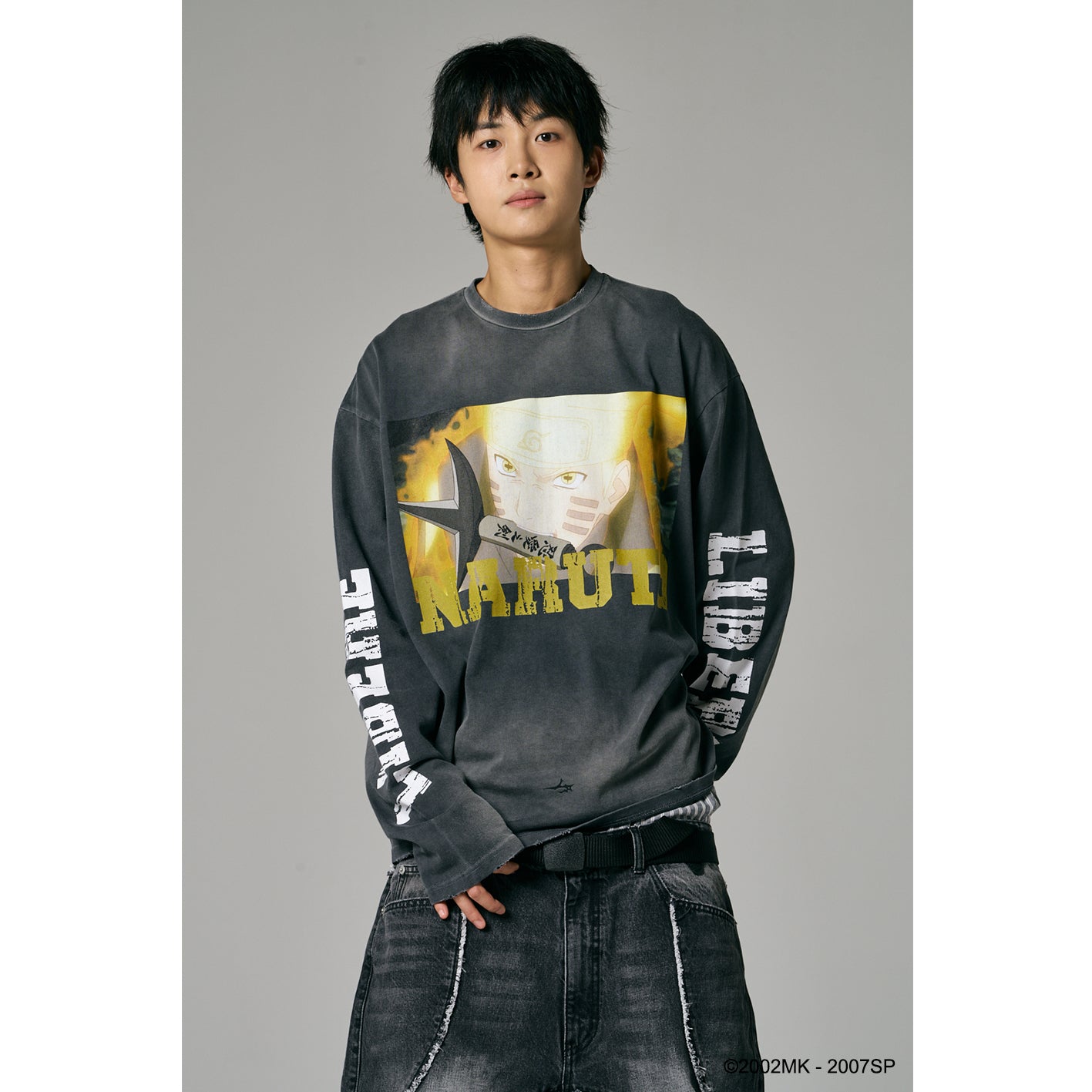 【PRE ORDER】JOINT BATTLE LONG SLEEVE T-SHIRTS / DARK GRAY