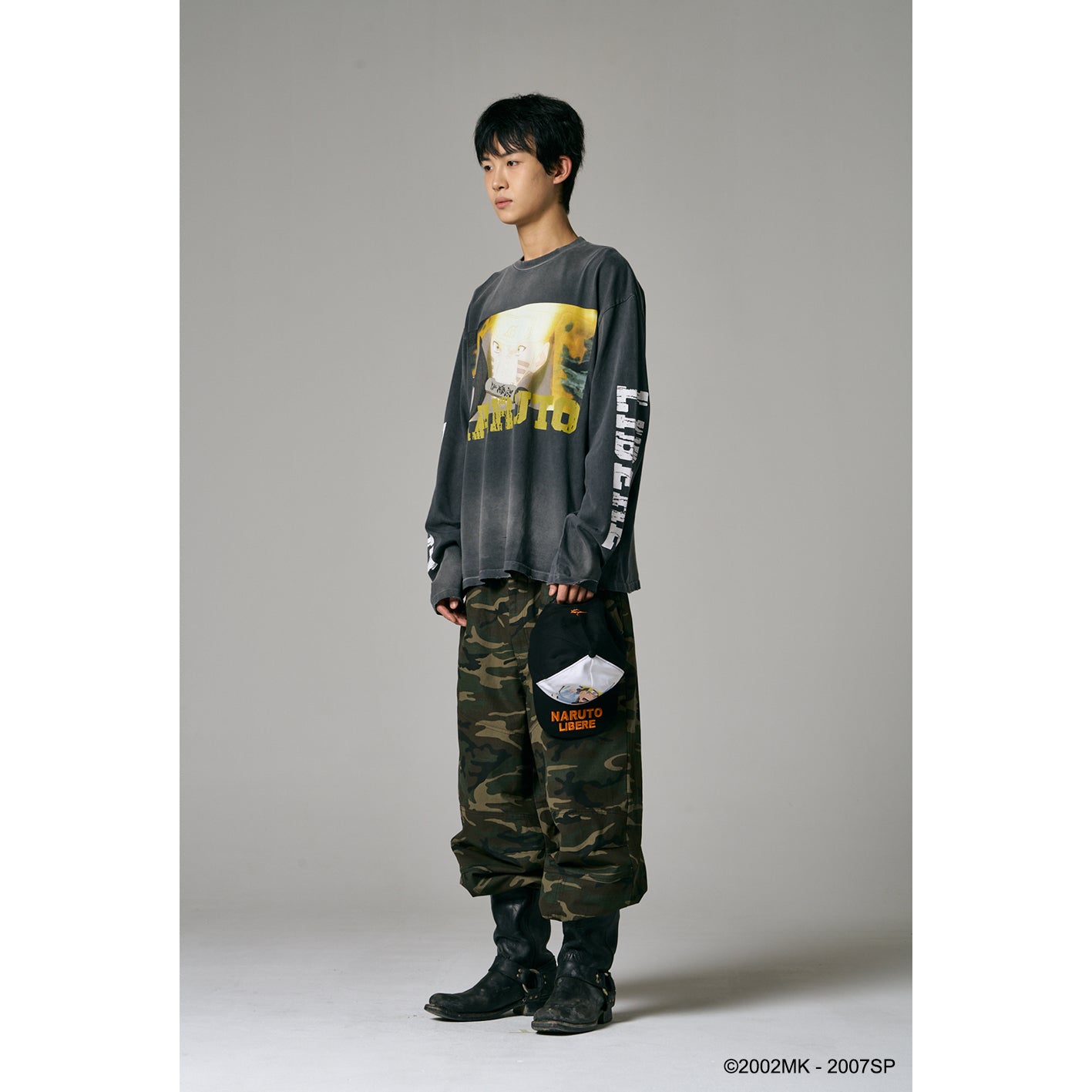 【PRE ORDER】JOINT BATTLE LONG SLEEVE T-SHIRTS / DARK GRAY