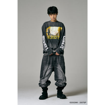 【PRE ORDER】JOINT BATTLE LONG SLEEVE T-SHIRTS / DARK GRAY
