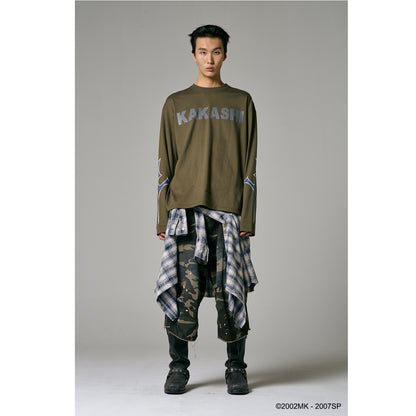 【PRE ORDER】KAKASHI LONG SLEEVE T-SHIRTS / KHAKI