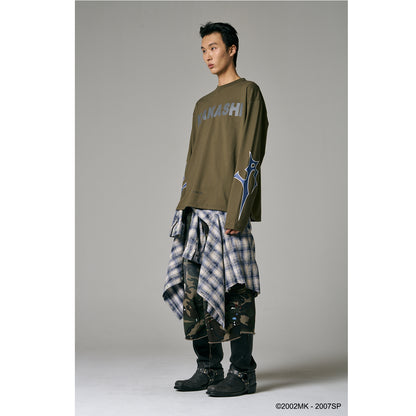 【PRE ORDER】KAKASHI LONG SLEEVE T-SHIRTS / KHAKI