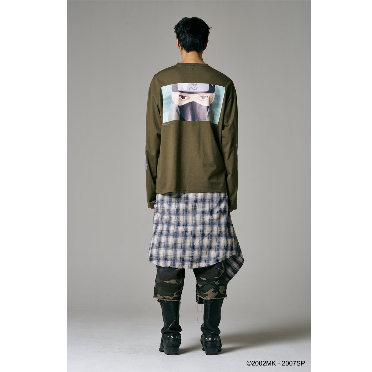 【PRE ORDER】KAKASHI LONG SLEEVE T-SHIRTS / KHAKI
