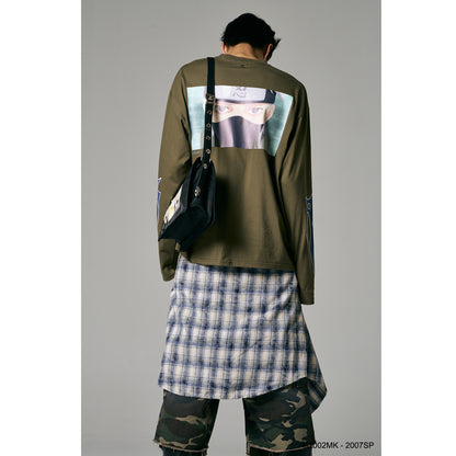 【PRE ORDER】KAKASHI LONG SLEEVE T-SHIRTS / KHAKI