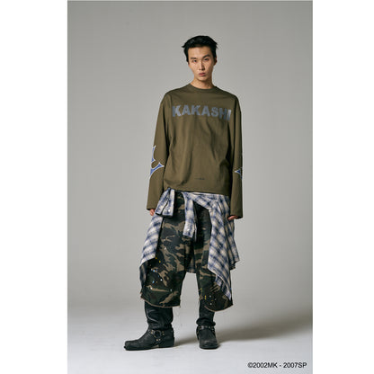 【PRE ORDER】KAKASHI LONG SLEEVE T-SHIRTS / KHAKI