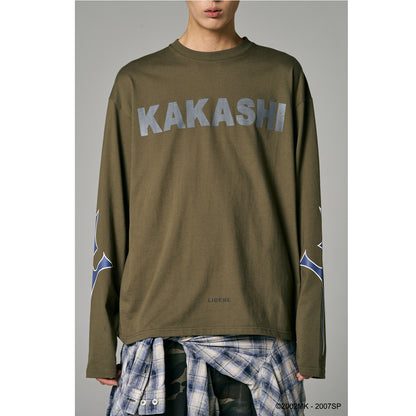 【PRE ORDER】KAKASHI LONG SLEEVE T-SHIRTS / KHAKI