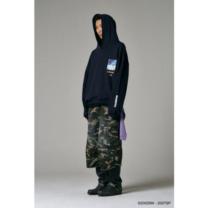 【PRE ORDER】SASUKE NARUTO HOODIE / NAVY