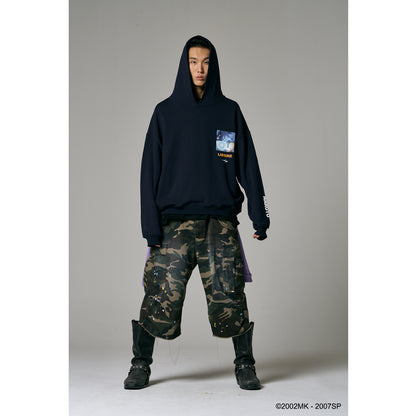 【PRE ORDER】SASUKE NARUTO HOODIE / NAVY