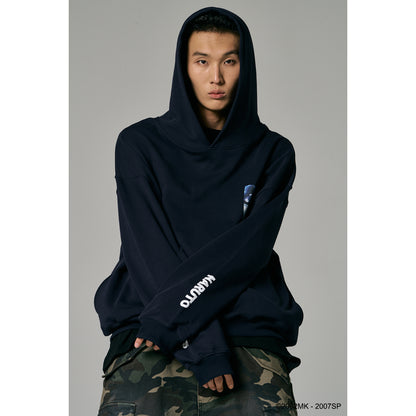 【PRE ORDER】SASUKE NARUTO HOODIE / NAVY