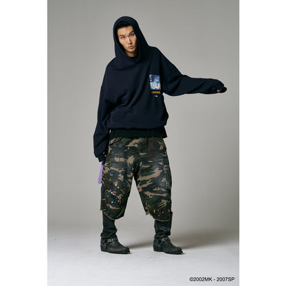 【PRE ORDER】SASUKE NARUTO HOODIE / NAVY