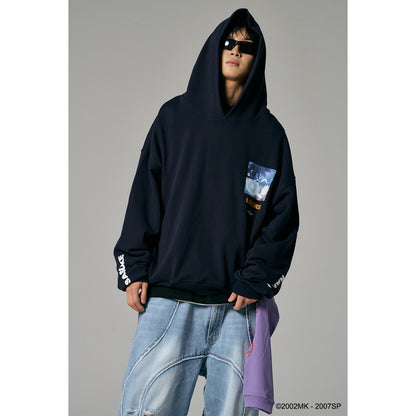 【PRE ORDER】SASUKE NARUTO HOODIE / NAVY