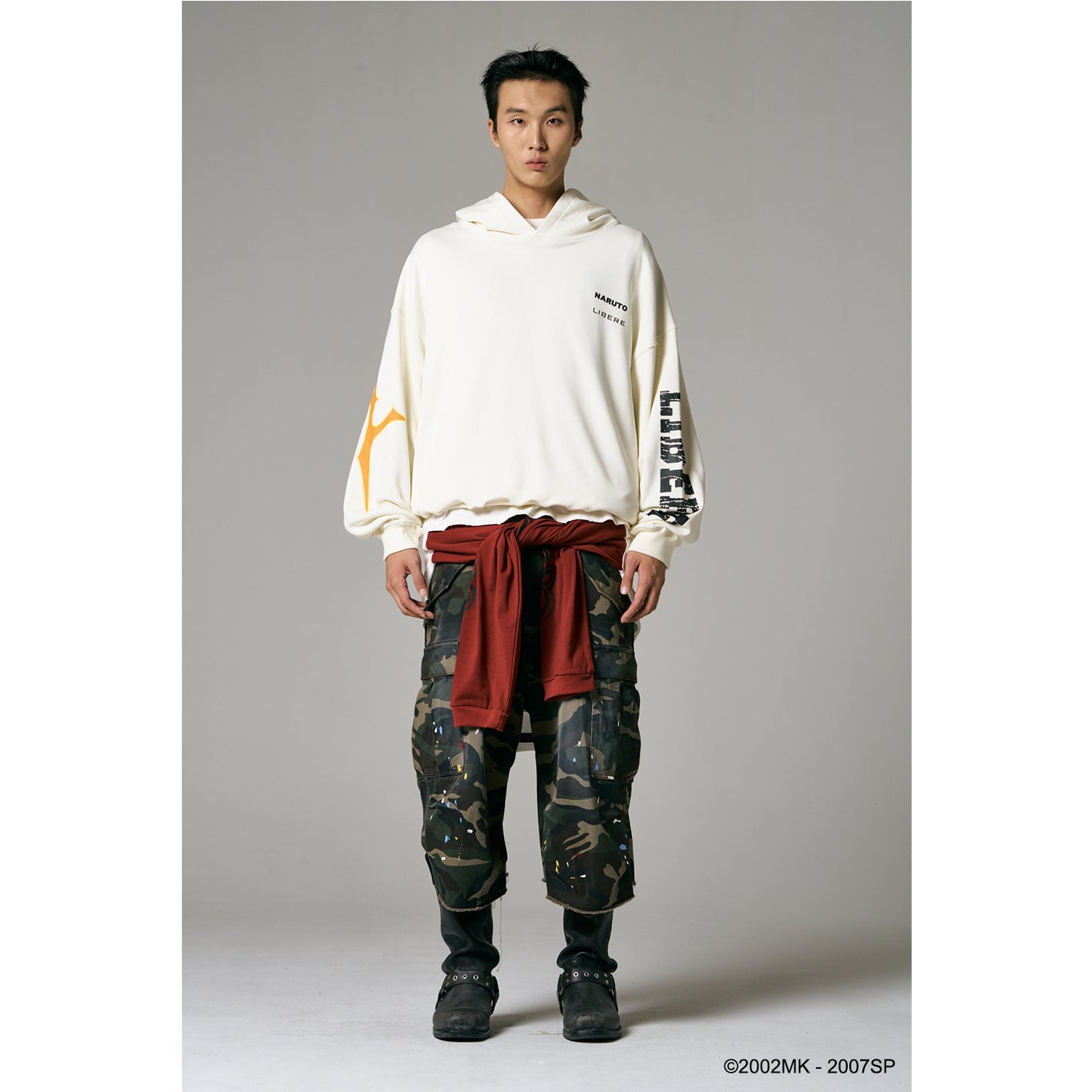 PRE ORDER】NARUTO HOODIE / WHITE – LIBERE