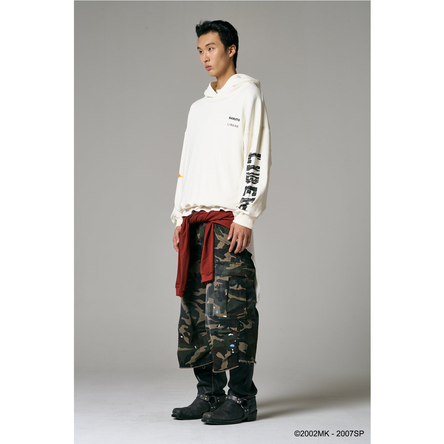 【PRE ORDER】NARUTO HOODIE / WHITE