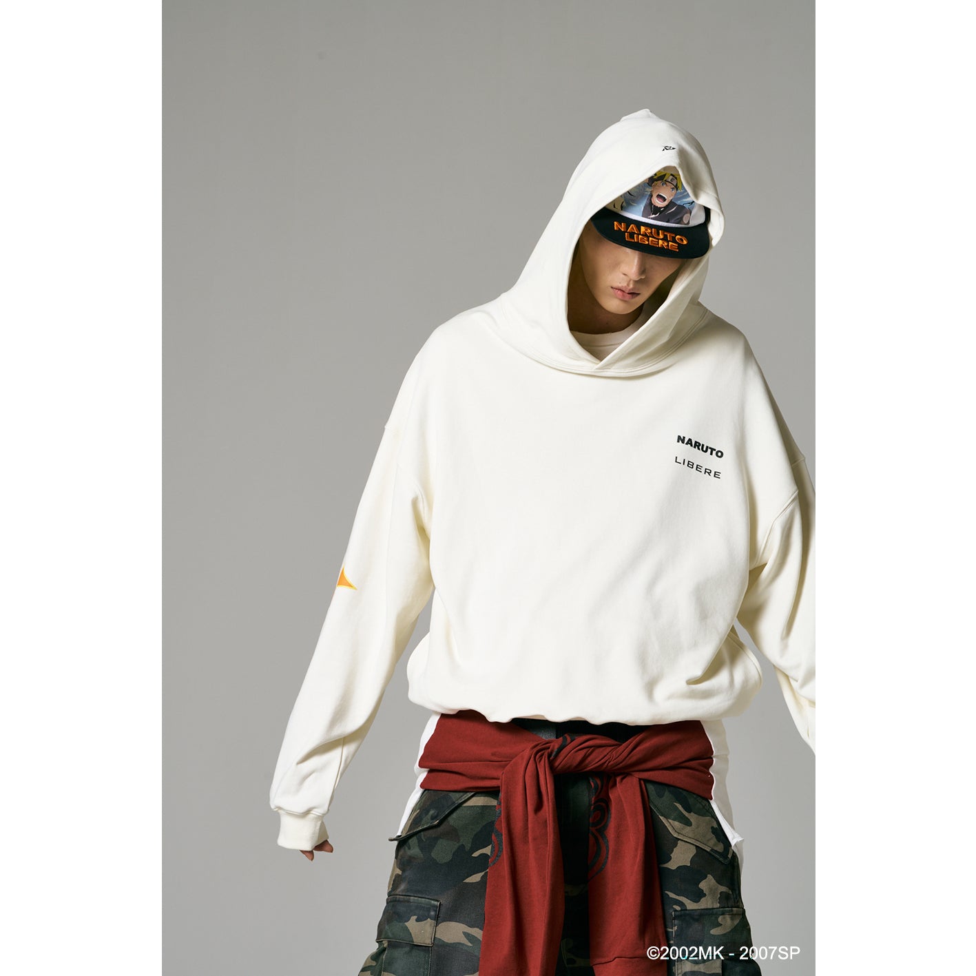 【PRE ORDER】NARUTO HOODIE / WHITE