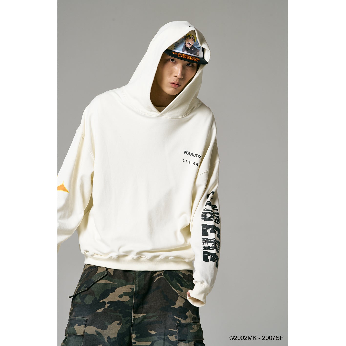 【PRE ORDER】NARUTO HOODIE / WHITE