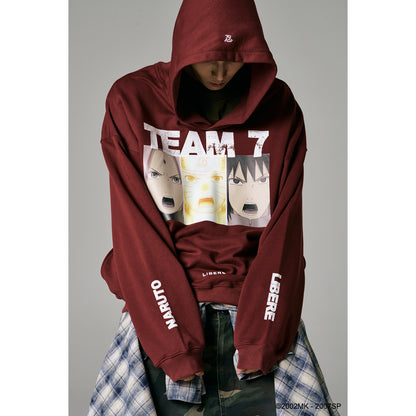 【PRE ORDER】TEAM 7 HOODIE / BURGUNDY