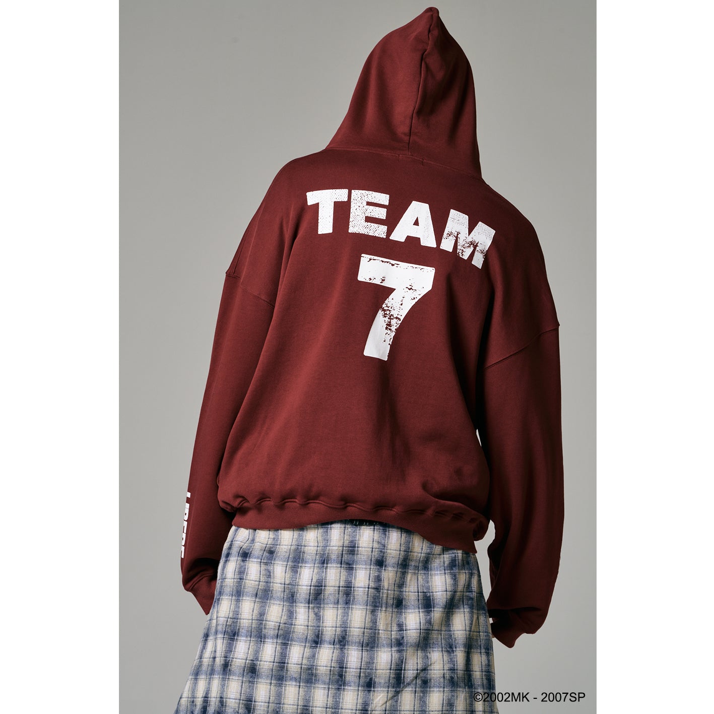 【PRE ORDER】TEAM 7 HOODIE / BURGUNDY