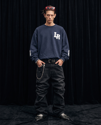 LR BASE SWEATSHIRT / NAVY