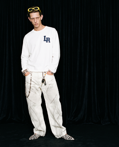LR STANDARD LONG SLEEVE T-SHIRT / WHITE
