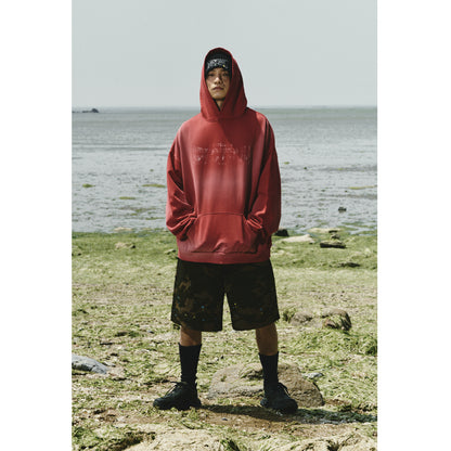 WIDE CROP CARPENTER PANTS / MILITARY CAMO