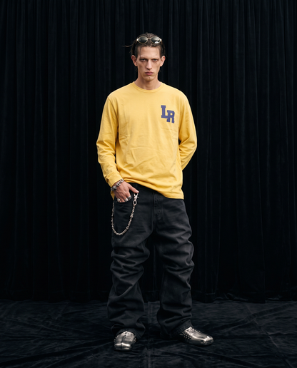 LR STANDARD LONG SLEEVE T-SHIRT / YELLOW