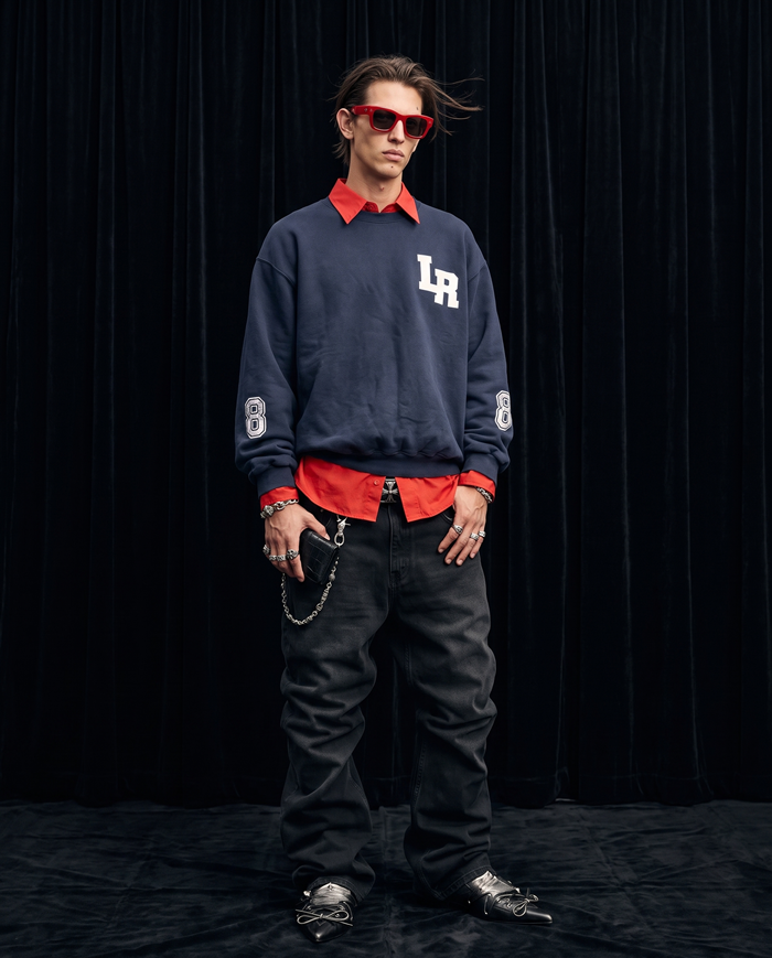 LR BASE SWEATSHIRT / NAVY
