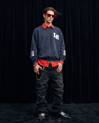 LR BASE SWEATSHIRT / NAVY