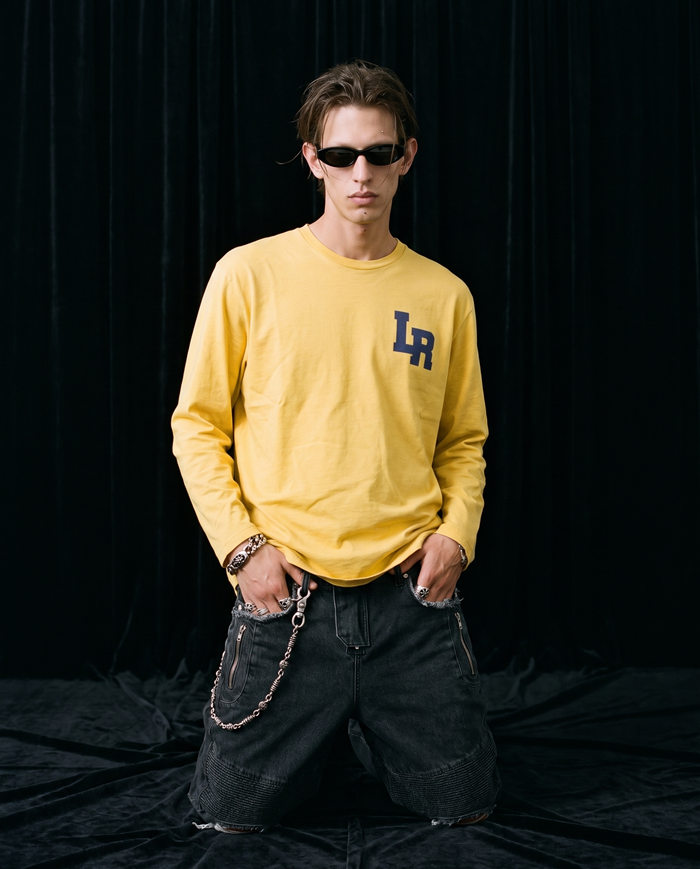 LR STANDARD LONG SLEEVE T-SHIRT / YELLOW