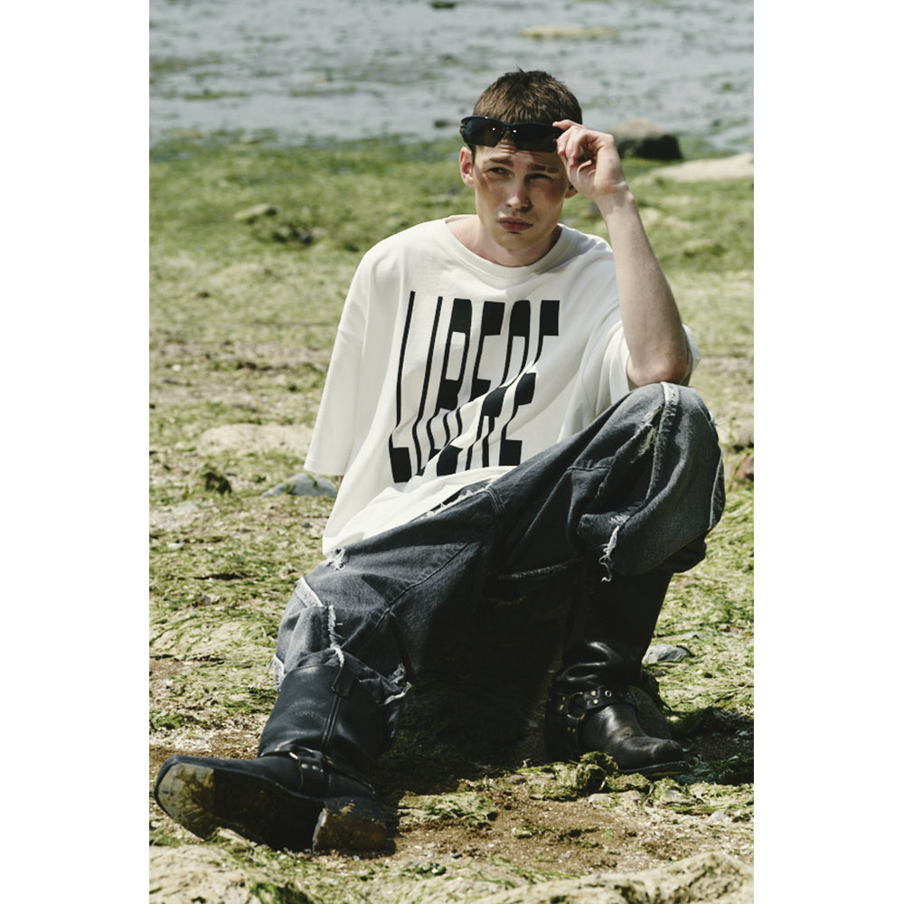 LIBERE LOGO T-SHIRTS / WHITE