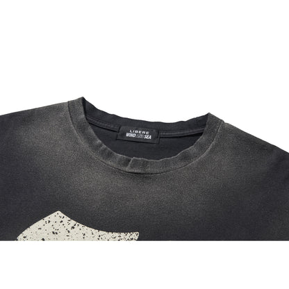 WDS X LIBERE LOGO TEE/ BLACK