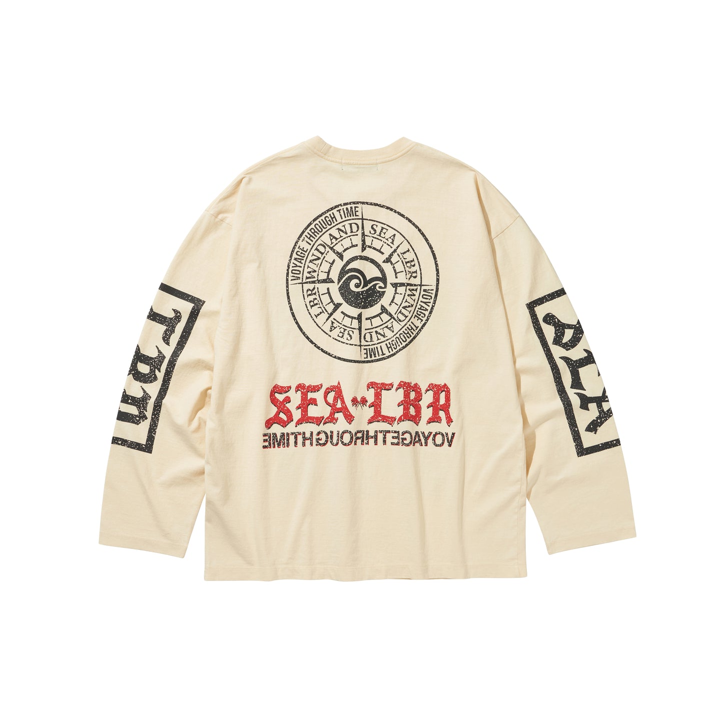 WDS X LIBERE GRAPHIC LS TEE / IVORY