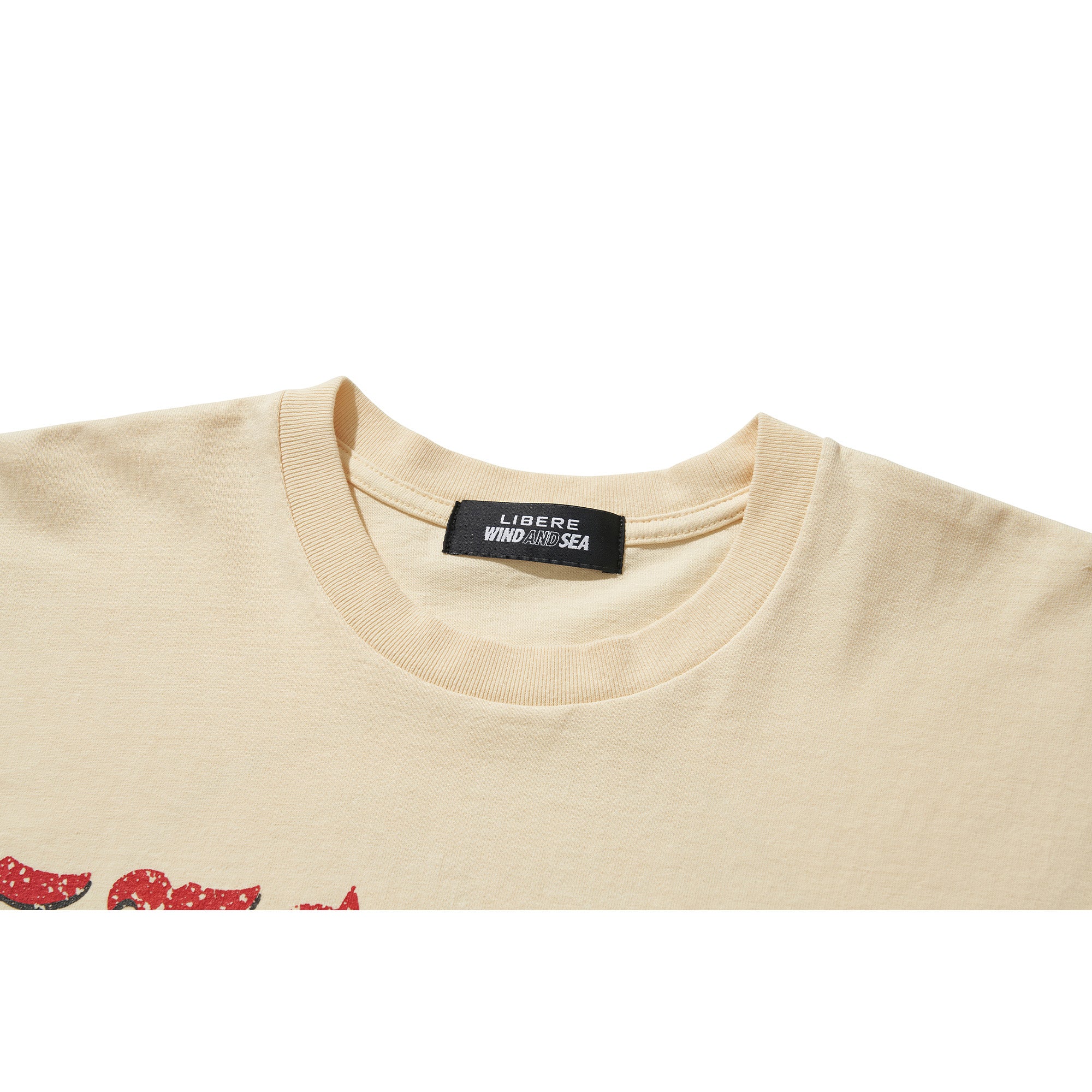 WDS X LIBERE GRAPHIC LS TEE / IVORY