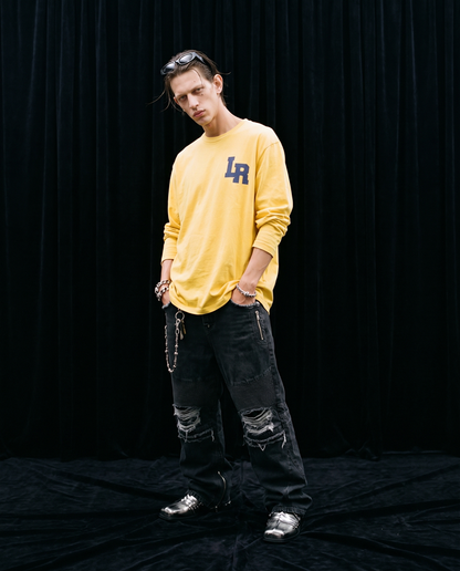 LR STANDARD LONG SLEEVE T-SHIRT / YELLOW