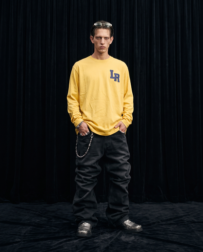 LR STANDARD LONG SLEEVE T-SHIRT / YELLOW