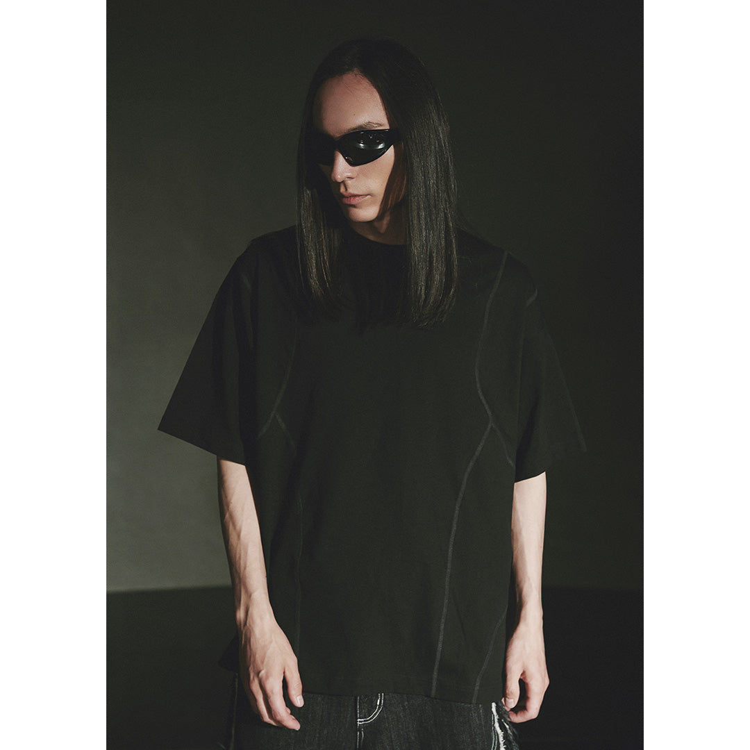 WAVE T-SHIRT / BLACK