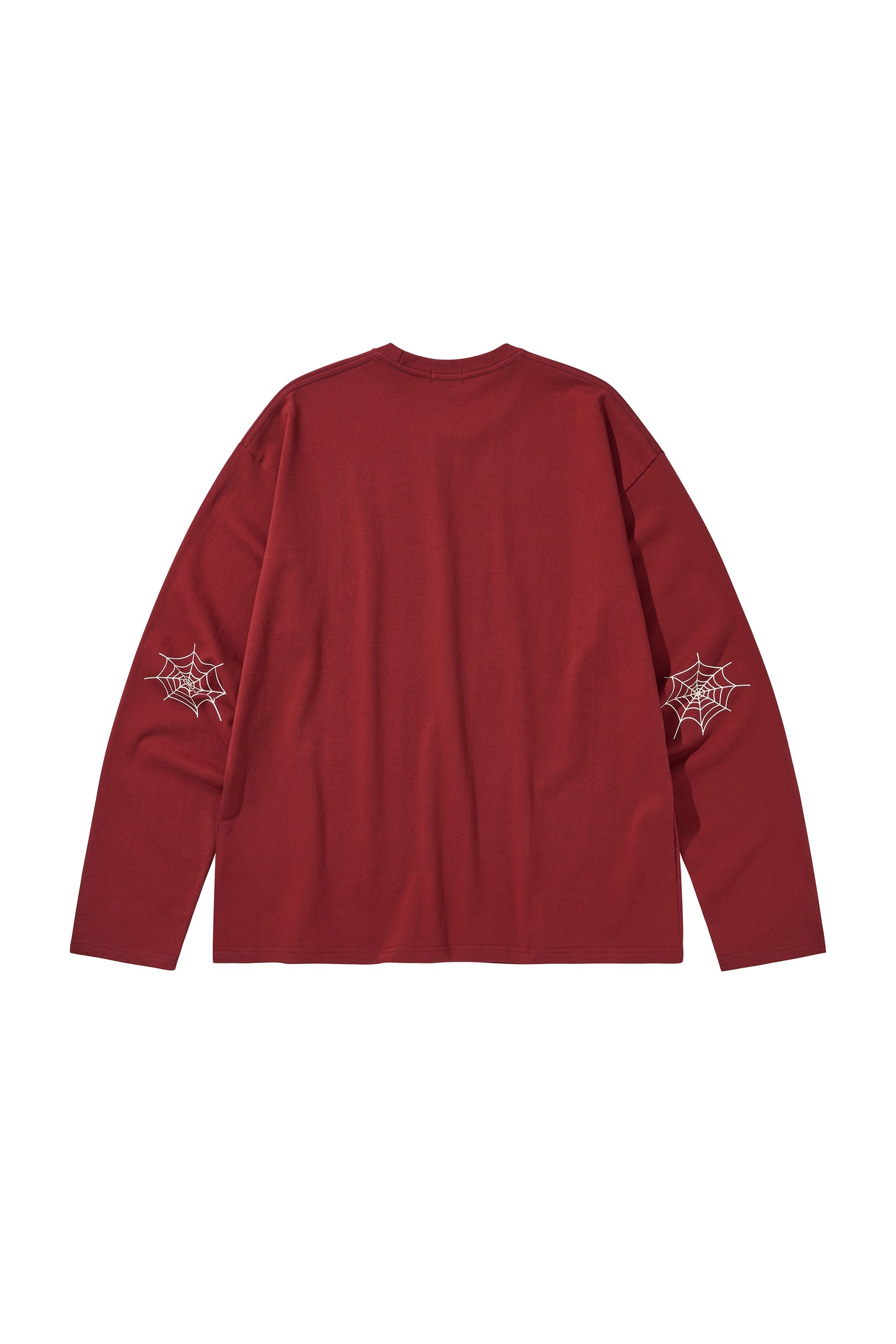 BISON BULL LONG SLEEVE T-SHIRTS / RED