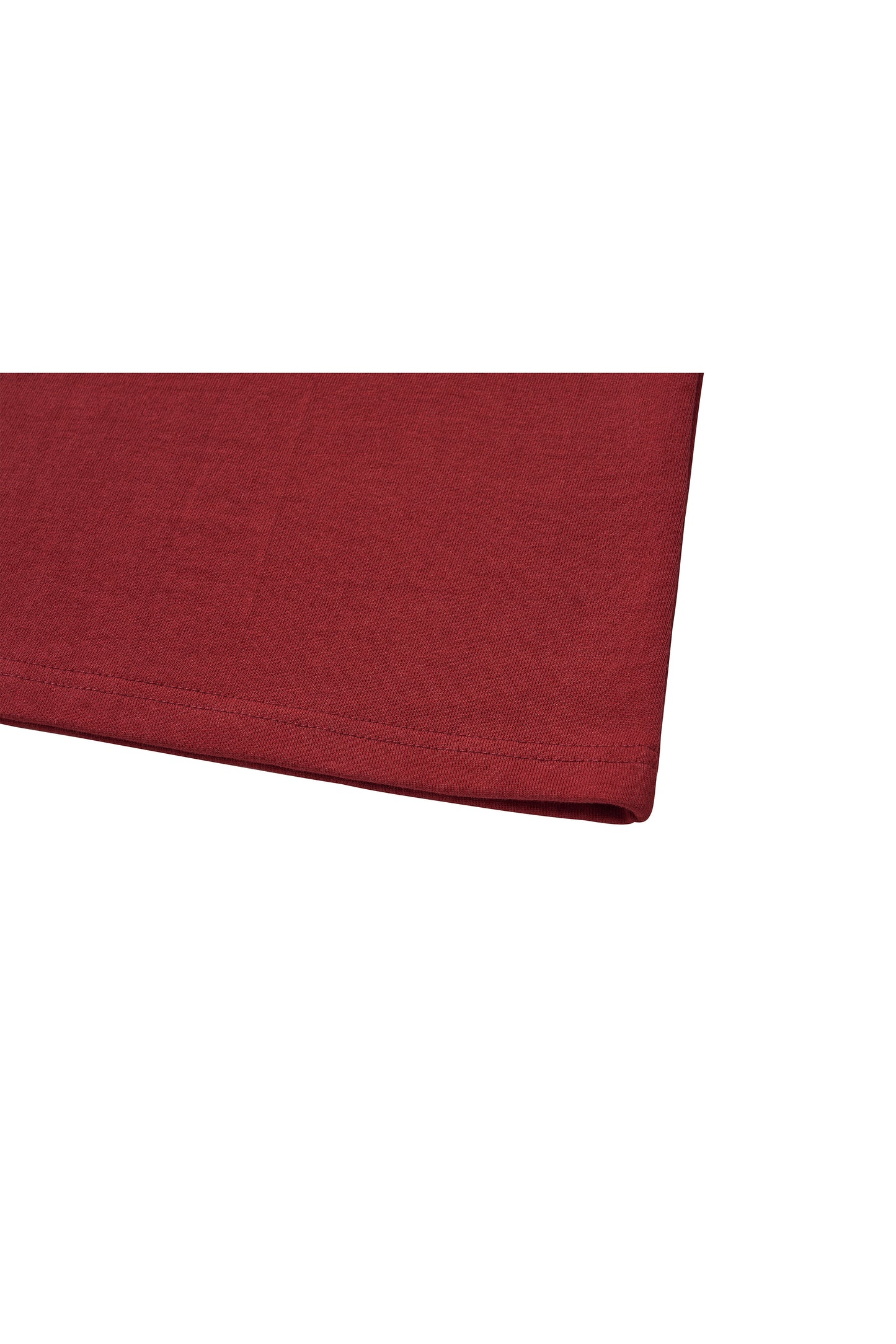 BISON BULL LONG SLEEVE T-SHIRTS / RED