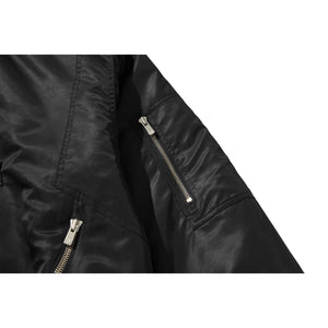 CHUCKLE MA-1 JACKET / BLACK