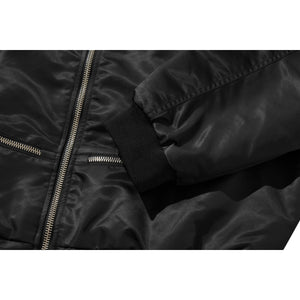 CHUCKLE MA-1 JACKET / BLACK
