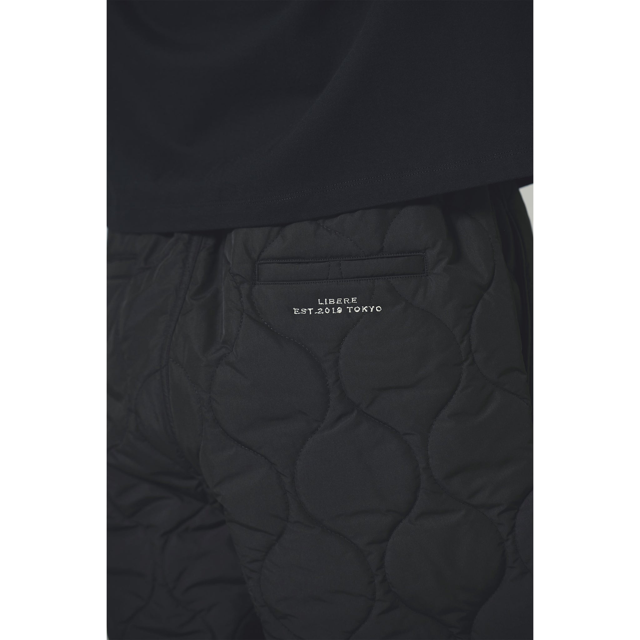 EASY QUILTING PANTS / BLACK