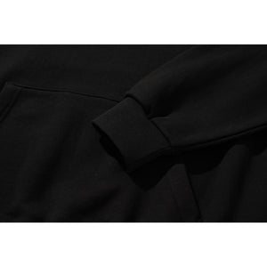 FLOWER HOODIE / BLACK