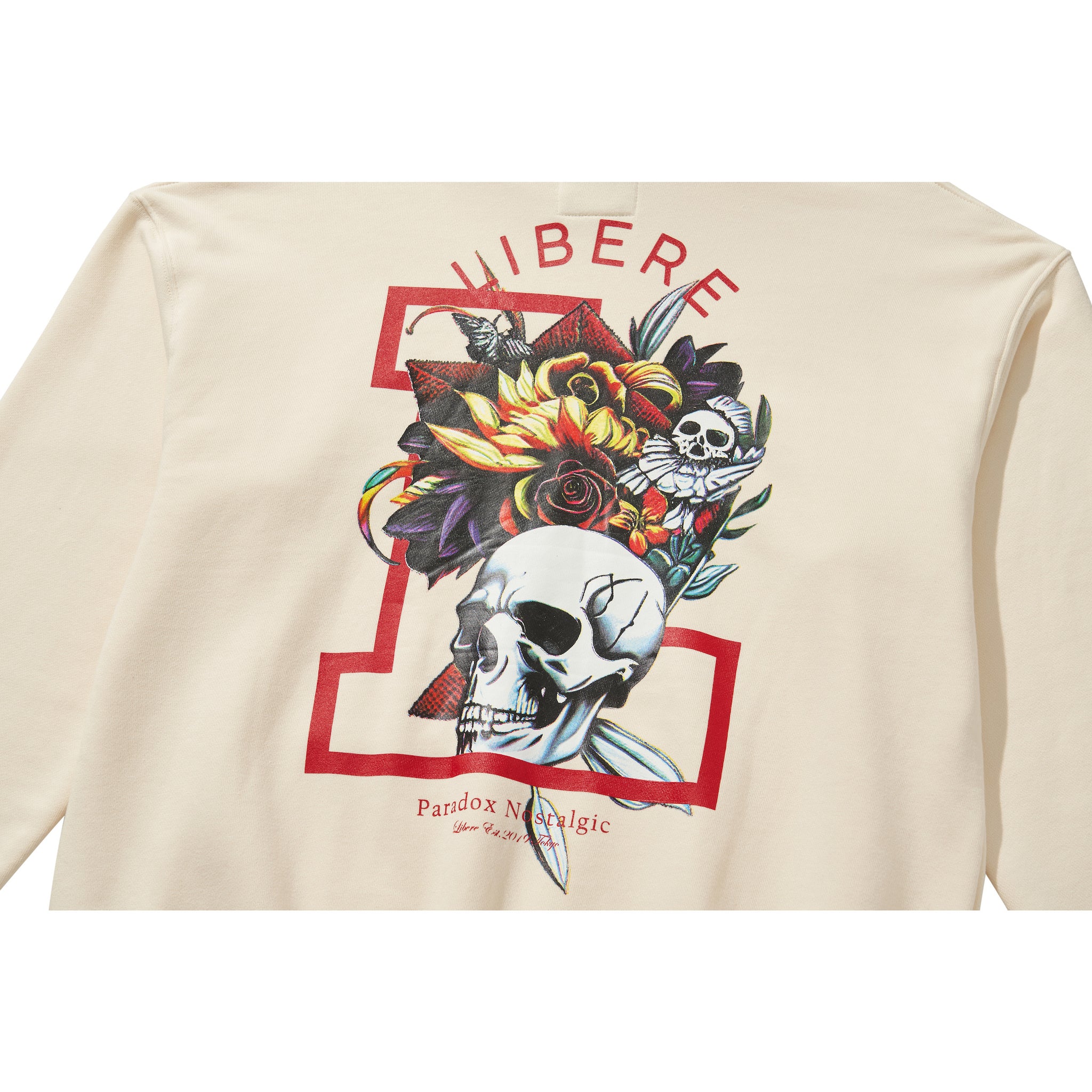 FLOWER HOODIE / IVORY