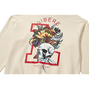 FLOWER HOODIE / IVORY