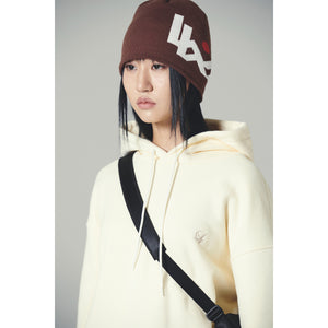FLOWER HOODIE / IVORY
