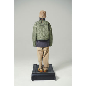 HALF QUILTING JACKET / OLIVE