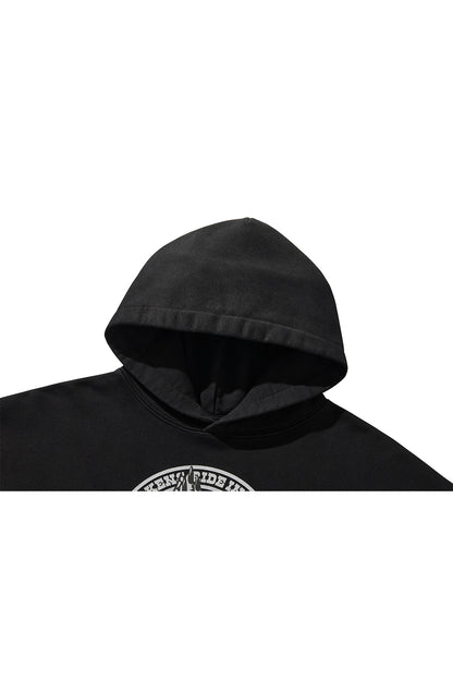 HEBINORI HOODY / BLACK